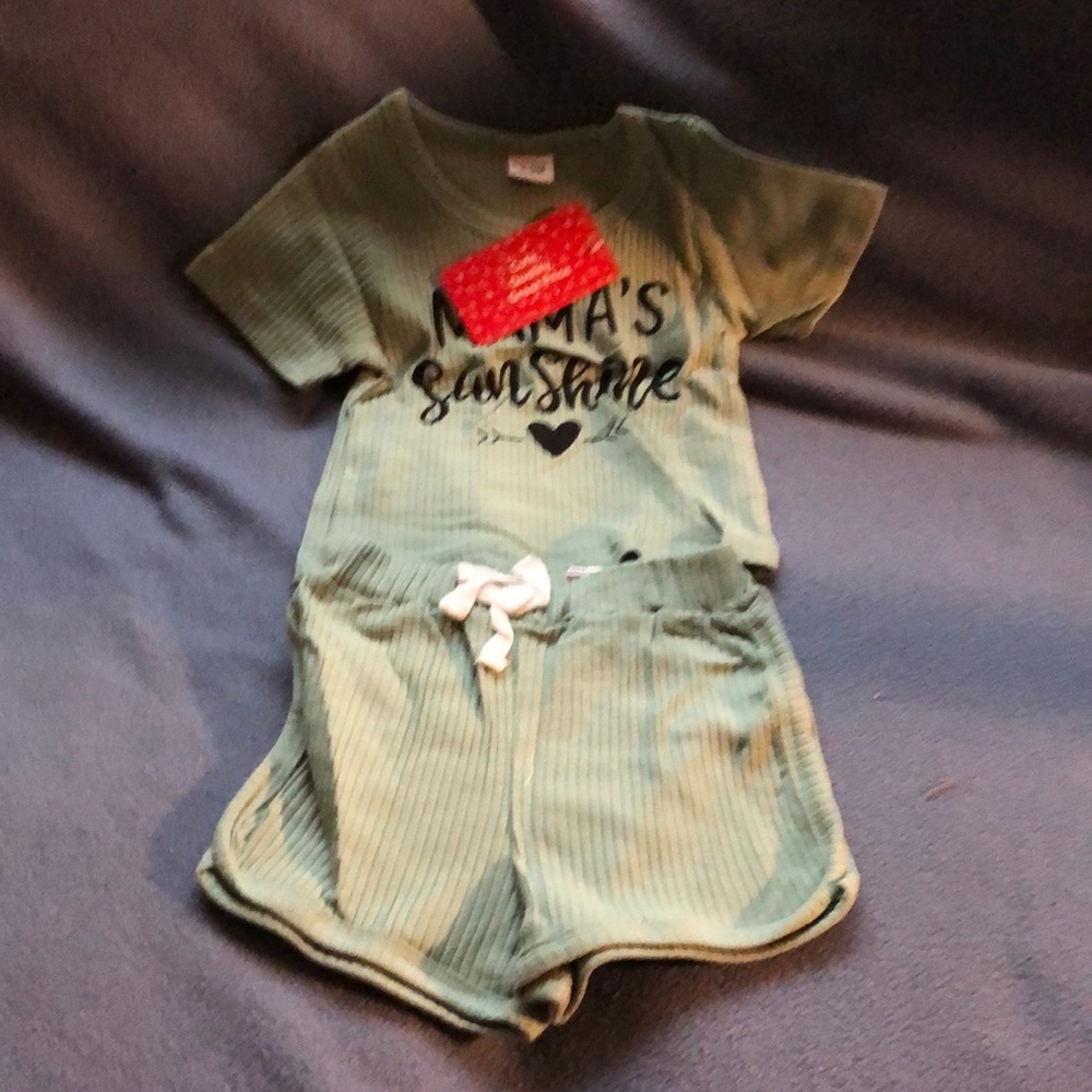 Baby 6-9 month two piece outfit